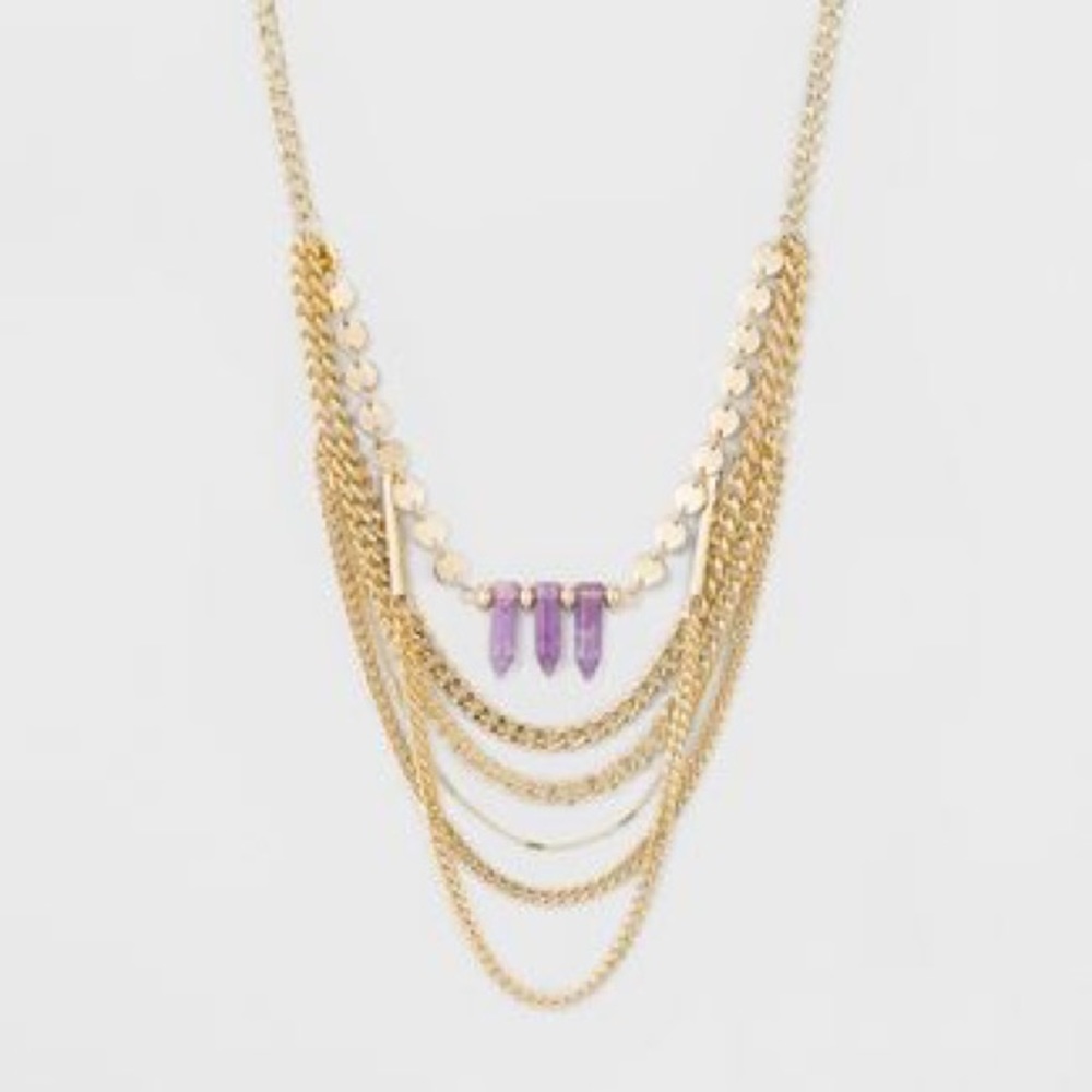 *5 FOR $25*NWT Sugarfix Quartz Statement Necklace